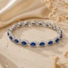 Pulsera piedra azul
