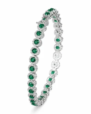 Pulsera piedra verde