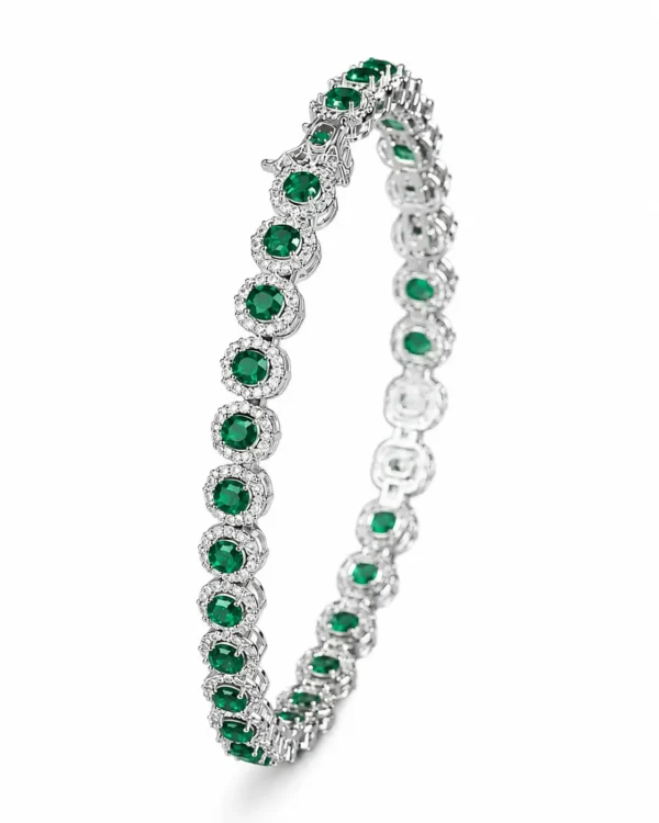 Pulsera piedra verde