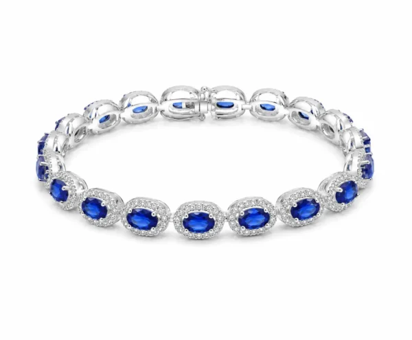 Pulsera piedra azul