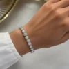 Pulsera piedra blanca