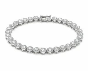 Pulsera piedra blanca