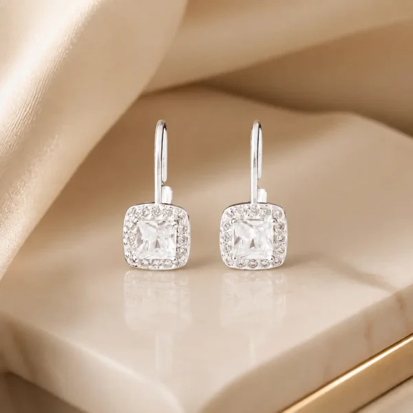 Aretes Circones Cuadrados