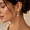 Aretes Tubo Entorchado y Bola