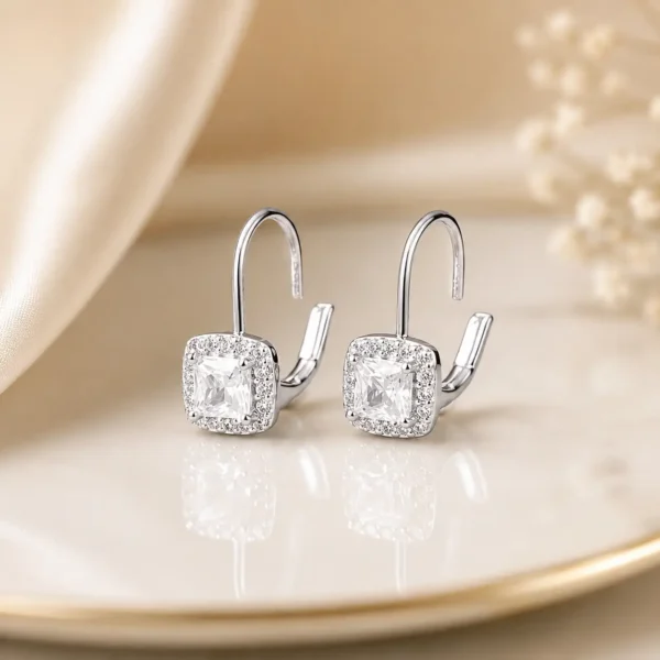 Aretes Circones Cuadrados