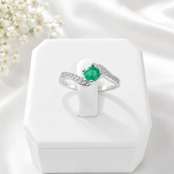 Anillo Esmeralda Lia