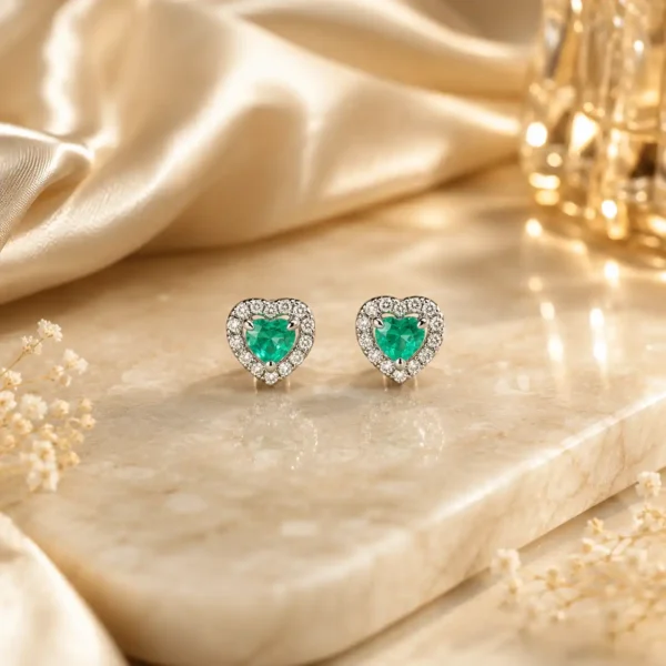 Aretes Esmeralda Sofía