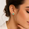 Aretes Esmeralda Sofía