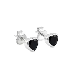 Aretes bisel blanco Alice