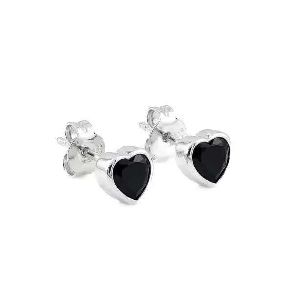 Aretes bisel blanco Alice