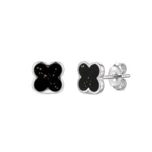 Aretes Cleef Negro Fiorella